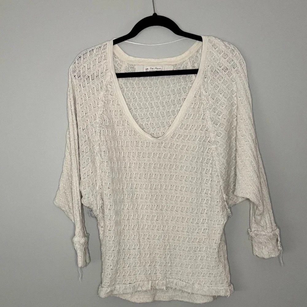 Free People Theins Hacci Dohlman Sleeve Top